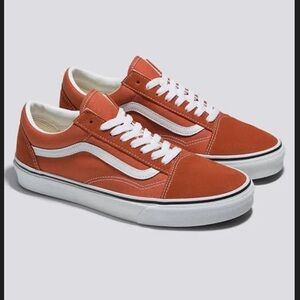 Vans sneakers size 9.5 Burnt Orange